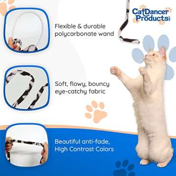 Cat Dancer Products Charmer Interactive Cat Toy