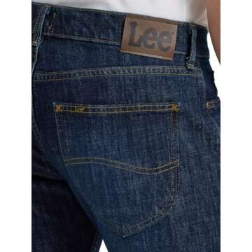 Lee Men's Legendary Slim Straight Jeans - Comfortable Fit