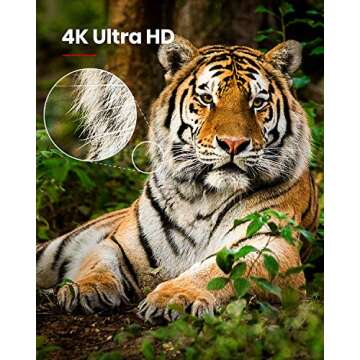 NEBULA 4K Projector, Cosmos Max 4K UHD TV Home Theater/Entertainment Projector, Android TV 9.0 with 5000+ Apps, Dolby Digital Plus, 360 ° of True 3D Audio, HDR10, HLG