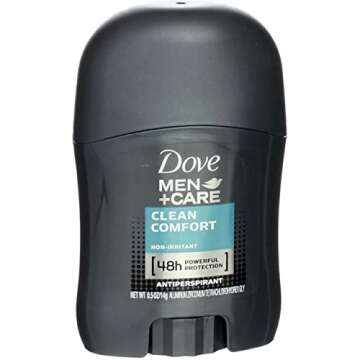 DOVE MEN + CARE Clean Comfort Antiperspirant Stick 0.5 oz