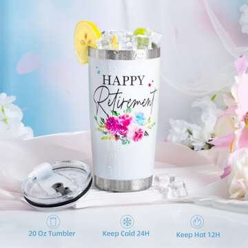 Unique Retirement Gifts - 20OZ Tumblers for Retirees