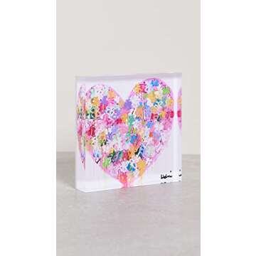 Kerri Rosenthal Women's You Give Me Butterflies Block of Love, Multi, One Size