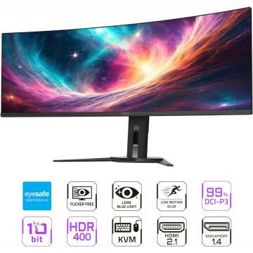 GIGABYTE AORUS CO49DQ 49" QD OLED Gaming Monitor