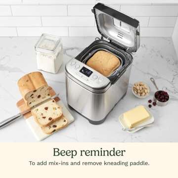 Cuisinart Bread Maker Machine - Customizable & Compact