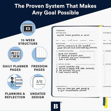 BestSelf Self Journal: 13-Week Planning System