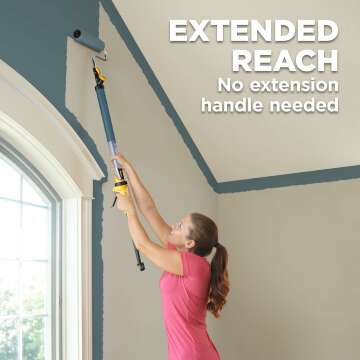 Wagner PaintStick EZ Roller for Hassle-Free Painting