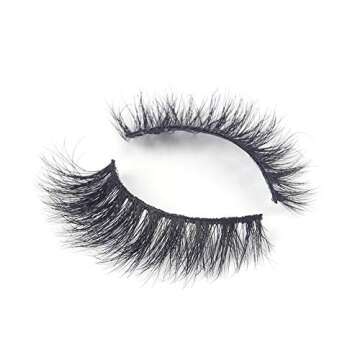 Lashes Mink Natural False Eyelashes - Bepholan Fake Eyelashes Natural Look 3-Pack Cat Eye Lashes Manga Eyelashes Fluffy,XMZ210