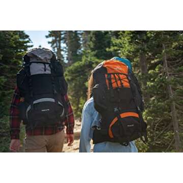 TETON 75L Explorer Internal Frame Backpack for Adventurers