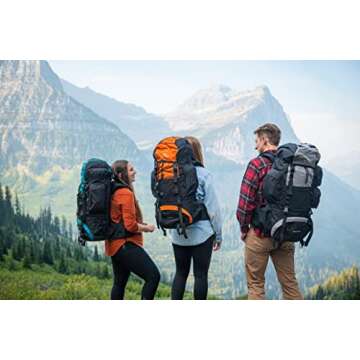 TETON 75L Explorer Internal Frame Backpack for Adventurers