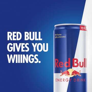 Red Bull Energy Drink Pack of 24 Cans 114mg Caffeine