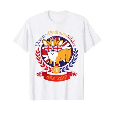 QUEEN'S PLATINUM JUBILEE 1952 - 2022 T-Shirt