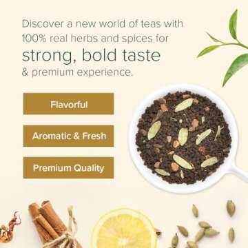 VAHDAM, Assorted Loose Leaf Tea Sampler (10 Teas) Non-GMO, Gluten Free | Whole Loose Leaf Tea Sampler | Tea Variety Pack | Tea Gift Set | Gifts for Women & Men