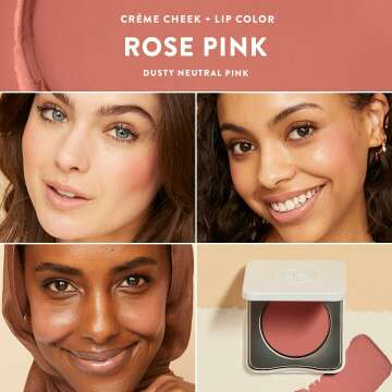 Honest Beauty 2-in-1 Creme Blush and Lip Color