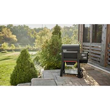 Weber Searwood 600 Pellet Grill for Flavorful Cookouts