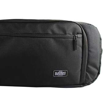 Element Equipment Deluxe Padded Snowboard Bag - Premium High End Travel Bag Black Ripstop 157