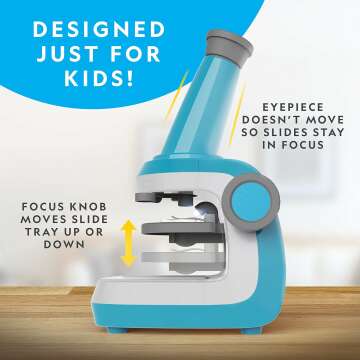 National Geographic Kids Microscope for Young Scientists