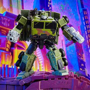 Transformers Generations Legacy Wreck ‘N Rule Collection Prime Universe Bulkhead, Amazon Exclusive, Ages 8 and Up, 7-inch