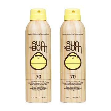 Sun Bum SPF 70 Vegan Sunscreen 2 Pack
