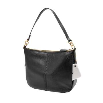 Fossil Jolie Leather Black Crossbody Handbag