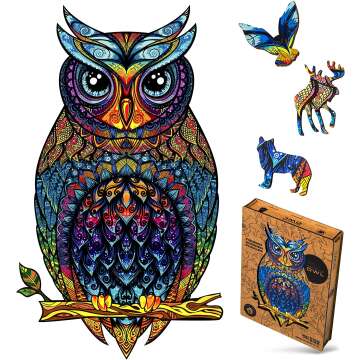 Wooden Owl Puzzle