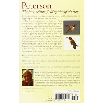 Peterson Field Guide to Birds of Eastern and Central North America, 6th Edition (Peterson Field Guides)