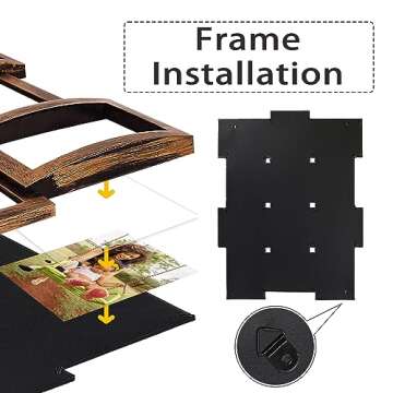 12 Opening 4x6 Collage Picture Frame for Wall