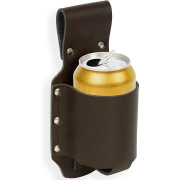Beer Holster: Leather