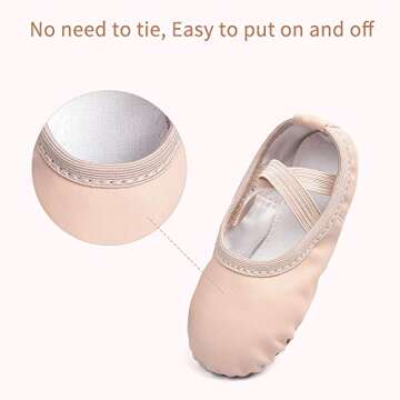 Stelle Soft Leather Ballet Shoes for Kids & Toddlers