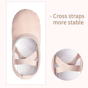 Stelle Soft Leather Ballet Shoes for Kids & Toddlers