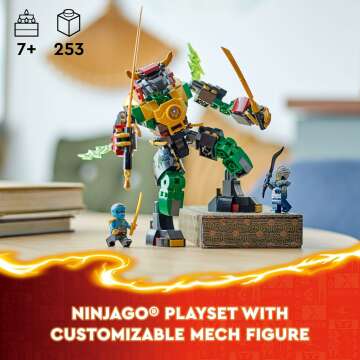 LEGO NINJAGO Lloyd’s Elemental Power Mech 71817