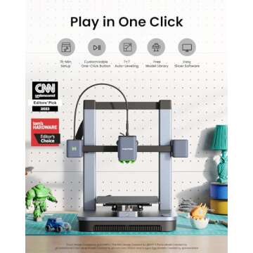 AnkerMake M5C 3D Printer - High-Speed Printing & Smart Control