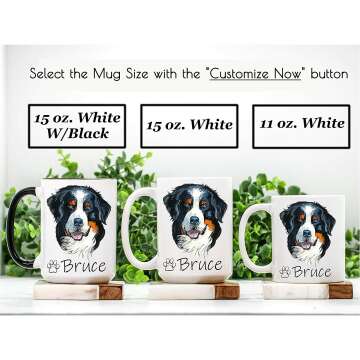 Personalized Bernese Mug