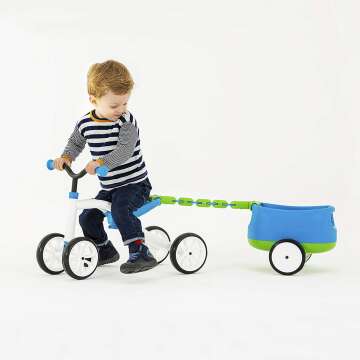 Chillafish Quadie+Trailie Kids Ride-On with Trailer