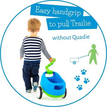 Chillafish Quadie+Trailie Kids Ride-On with Trailer