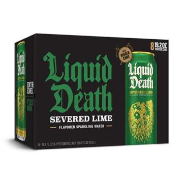 Liquid Death Lime Sparkling Water 8-Pack