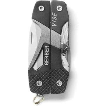 Gerber Vise Pocket Tool, Black | Lightweight & Compact