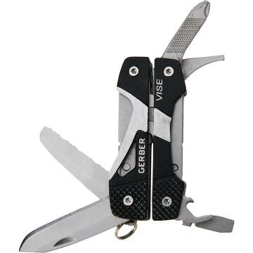 Gerber Vise Pocket Tool, Black | Lightweight & Compact