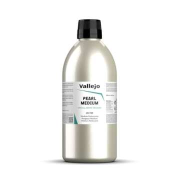 Vallejo : Acrylic Pearlescent Iridescent Medium : 500ml