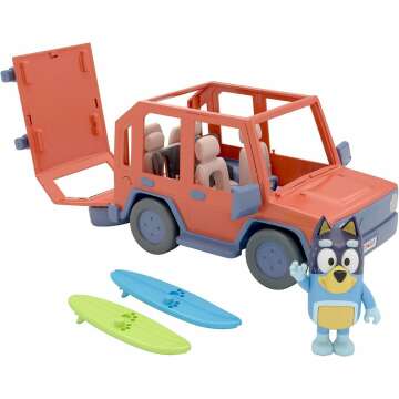 Bluey 4WD Family Vehicle Toy - Adventure Awaits