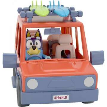 Bluey 4WD Family Vehicle Toy - Adventure Awaits