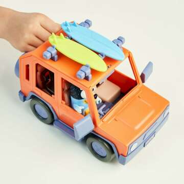 Bluey 4WD Family Vehicle Toy - Adventure Awaits