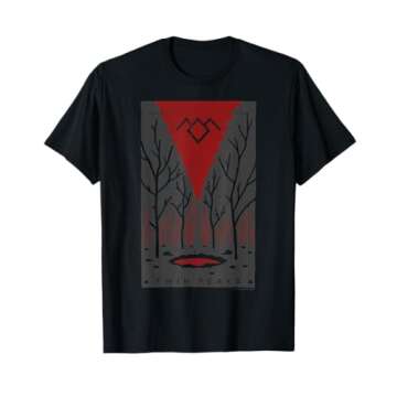 Twin Peaks Entrance Pastel Painted Poster Graphic T-Shirt T-Shirt