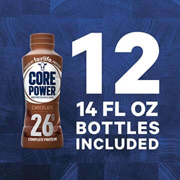 Fairlife Core Power 26g Protein Milk Shake - 12 Pack