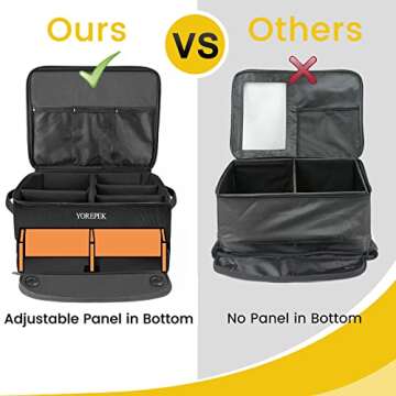 Golf Trunk Organizer with Waterproof Design and 2 Layers