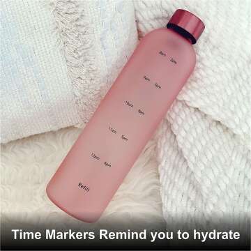 ARCANA 32oz Motivational Water Bottle - Pink