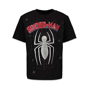 Marvel Spider-Man Little Boys 4 Pack T-Shirts Spiderman 6