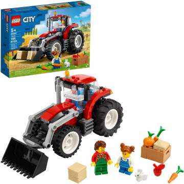 LEGO City Great Vehicles Tractor 60287 - Fun Building Set for Kids