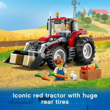 LEGO City Tractor 60287 Building Set for Kids