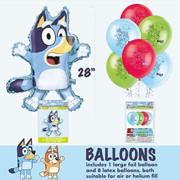 Bluey Birthday Party Supplies & Decorations