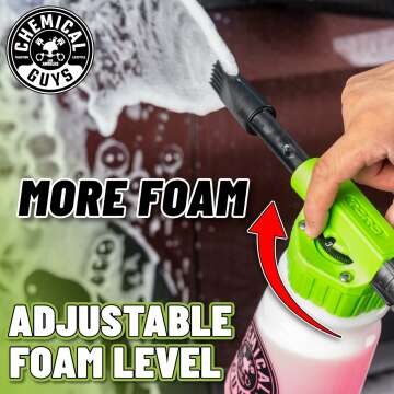 Chemical Guys ACC_326 – TORQ Foam Blaster 6 Foam Wash Gun – The Ultimate Car Wash Foamer that Connects to Any Garden Hose